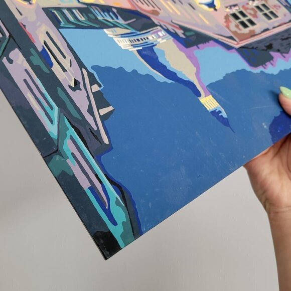 Quitedew Adult City Paint by numbers Advanced Acrylic Painting Completed 16x20 - Picture 10 of 17